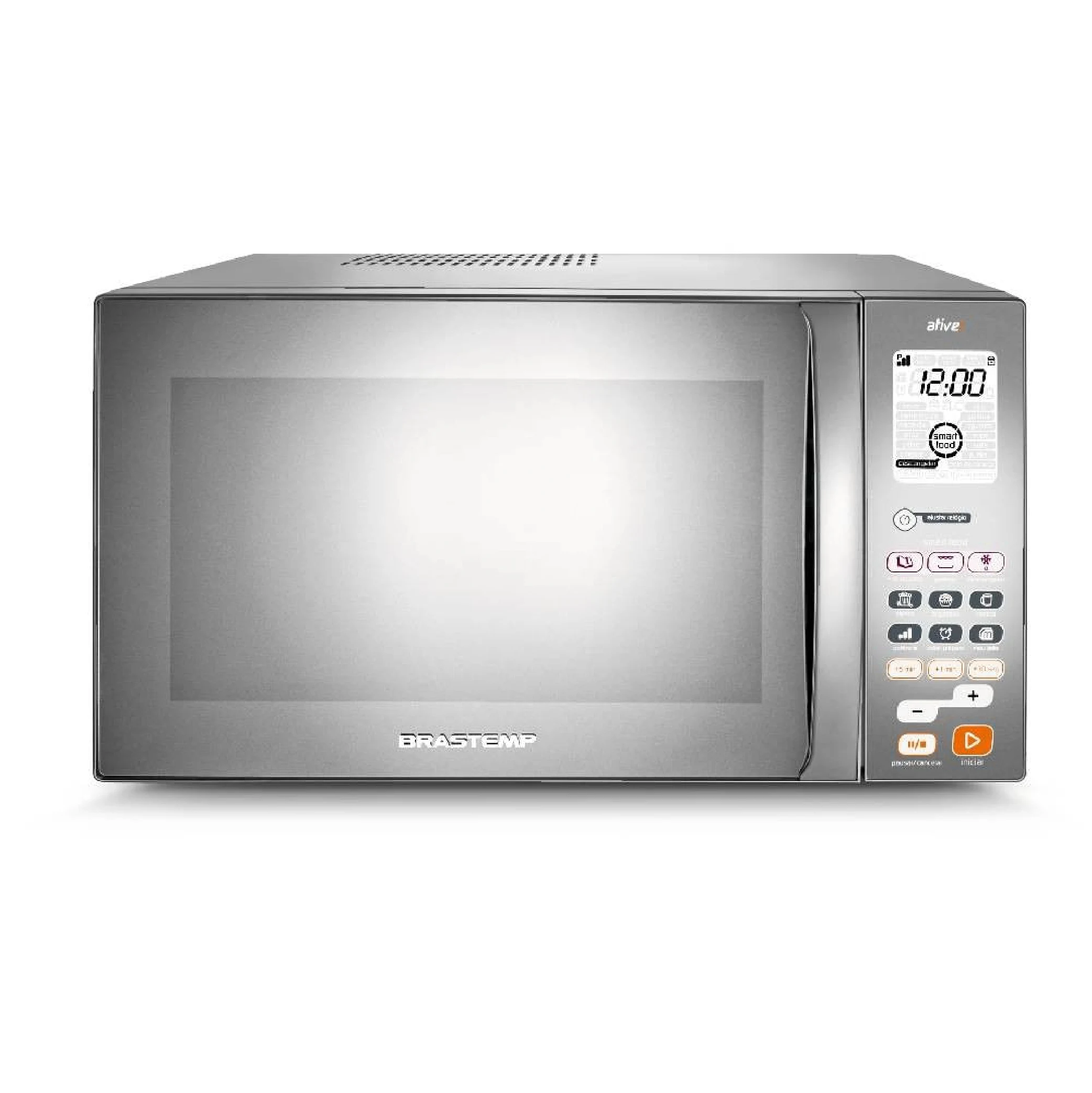 MICRO-ONDAS BRASTEMP 38 LITROS ATIVE INOX BMJ38ARANA - 127V