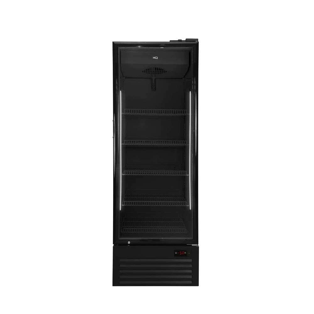 Cervejeira Vertical Full Window HQ 529 L Frost Free Controle Digital Preta HQ-529CVFWX