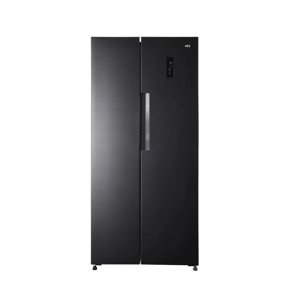 Geladeira Side By Side Frost Free 564 Litros HQ Inverter AirFlow Cooling Black Inox HQ-564SBSFFS