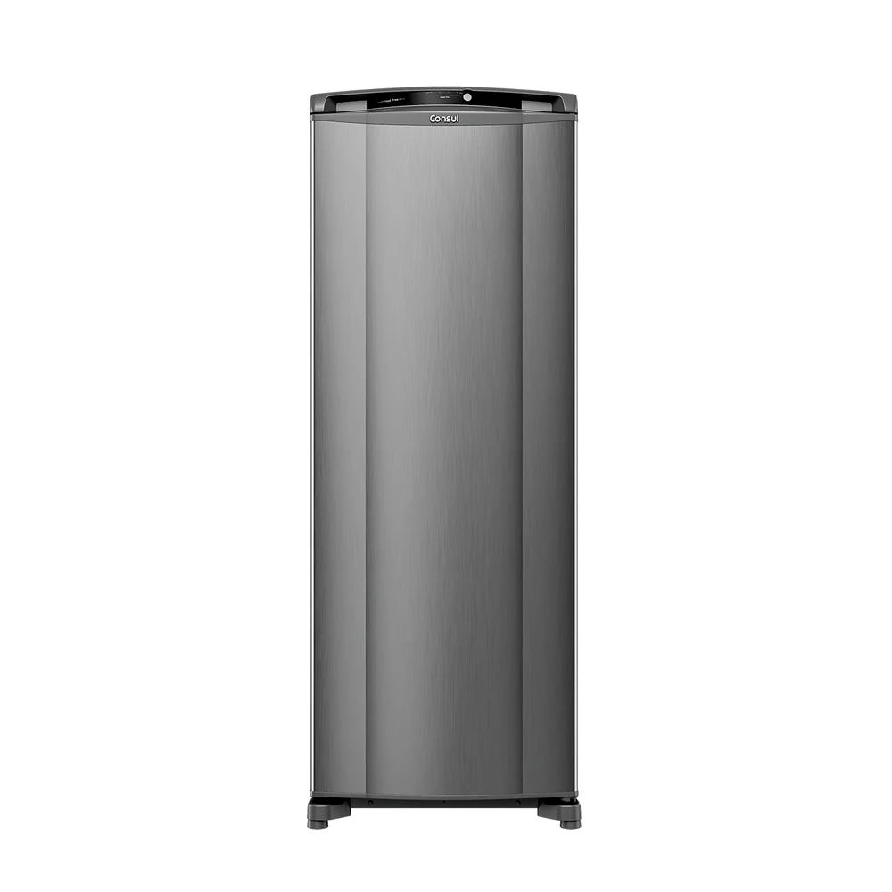GELADEIRA CONSUL 337 LITROS FROST FREE COM ESPAÇO EXTRA FRIO INOX CRB39MK 127V