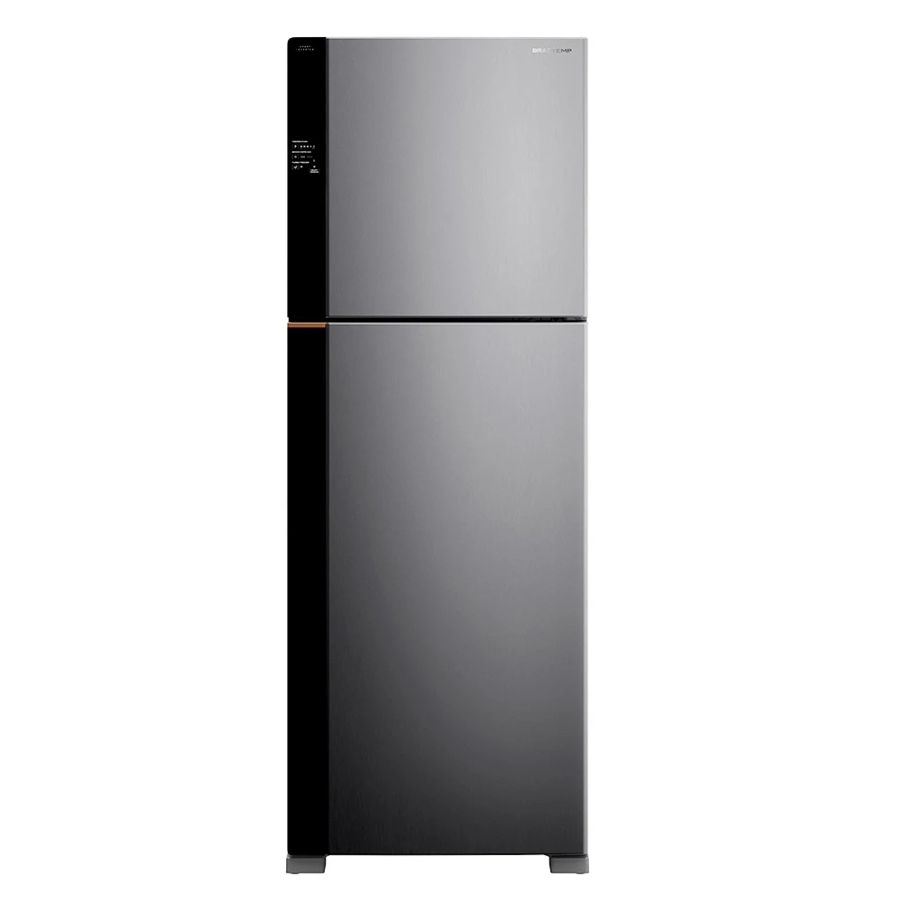 GELADEIRA BRASTEMP 512 LITROS FROST FREE DUPLEX INOX BRM62AK BIVOLT