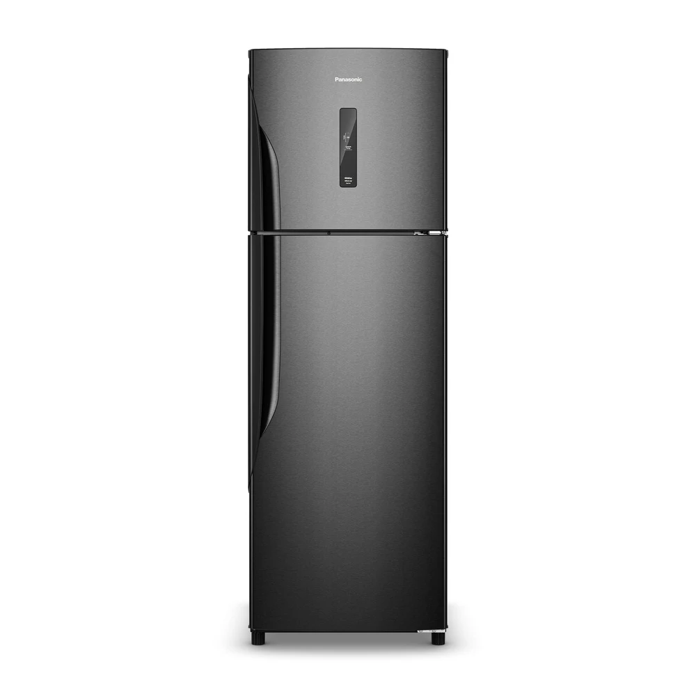 GELADEIRA PANASONIC 391L DUPLEX FROST FREE INVERTER BLACK INOX LOOK NR-BT44PV3BB 220V
