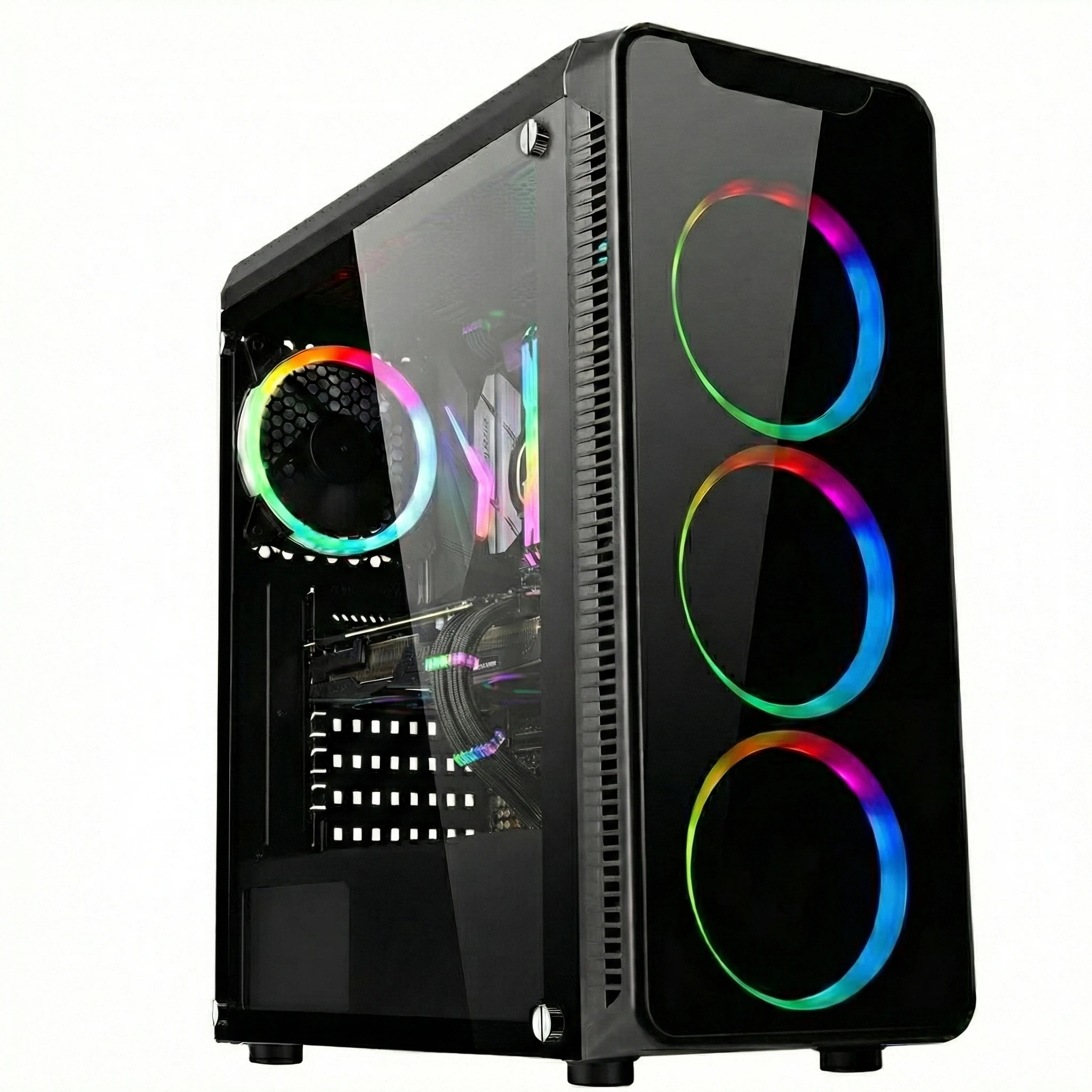 PC Gamer Completo 3Green LevelUp, AMD Ryzen 5, Radeon RX 560, 8GB DDR4, SSD 512GB,