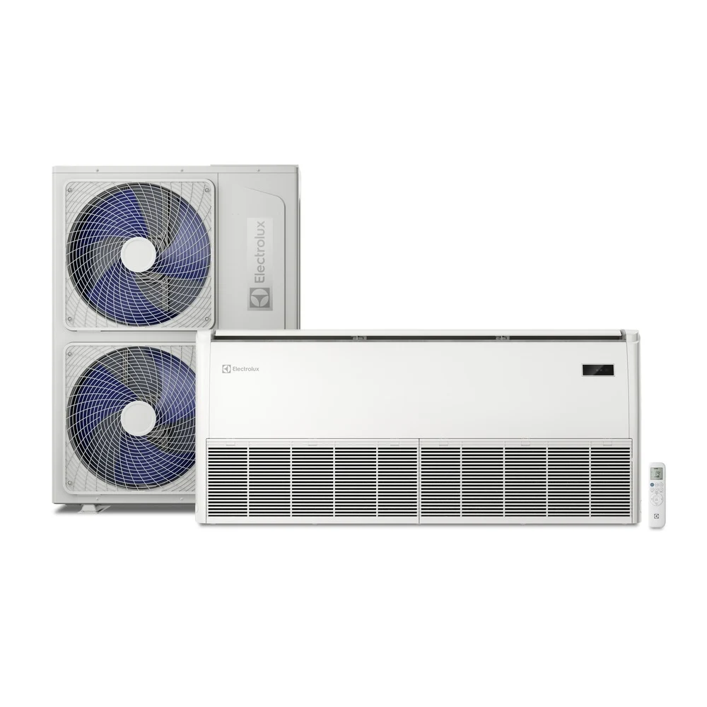 AR CONDICIONADO SPLIT ELECTROLUX PISO TETO 60.000 BTU/H TWIN INVERTER FRIO EFFICIENT MONOFÁSICO BRANCO DI60F/DE60F