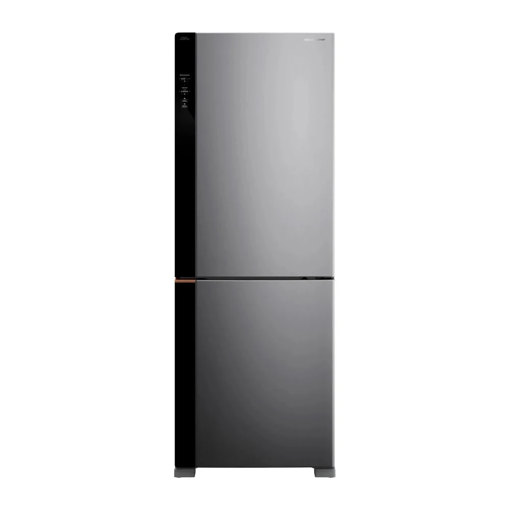 GELADEIRA BRASTEMP 500 LITROS FROST FREE INTELIGENTE B= SMART INVERSE INOX BRE66AK BIVOLT