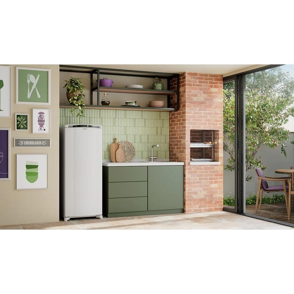 Freezer Vertical Consul 254 Litros Branco CVU26MB