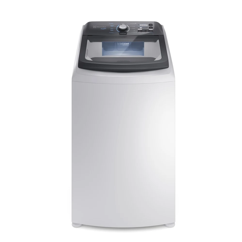 MÁQUINA DE LAVAR ELECTROLUX 14,5KG EFFICIENT COM CESTO INOX E JET&CLEAN BRANCA LEE15 220V