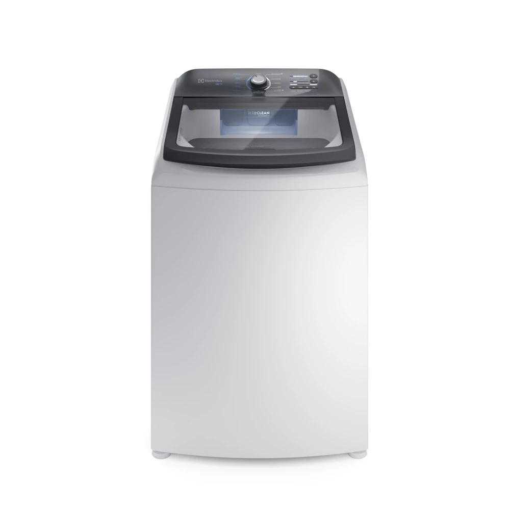 Máquina de Lavar Electrolux 18kg Efficient com Cesto Inox e Jet&Clean Branca LEE18