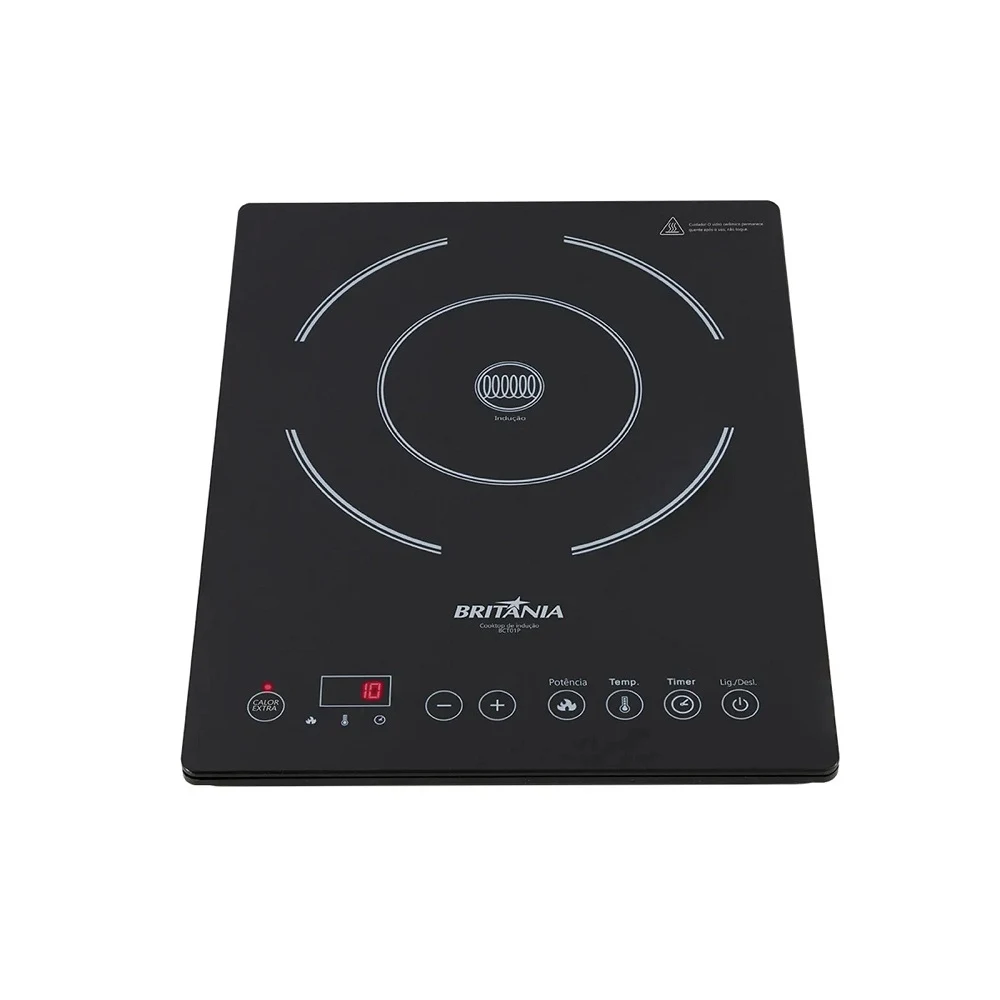 COOKTOP DE INDUÇÃO BRITÂNIA BCT01P - 127V