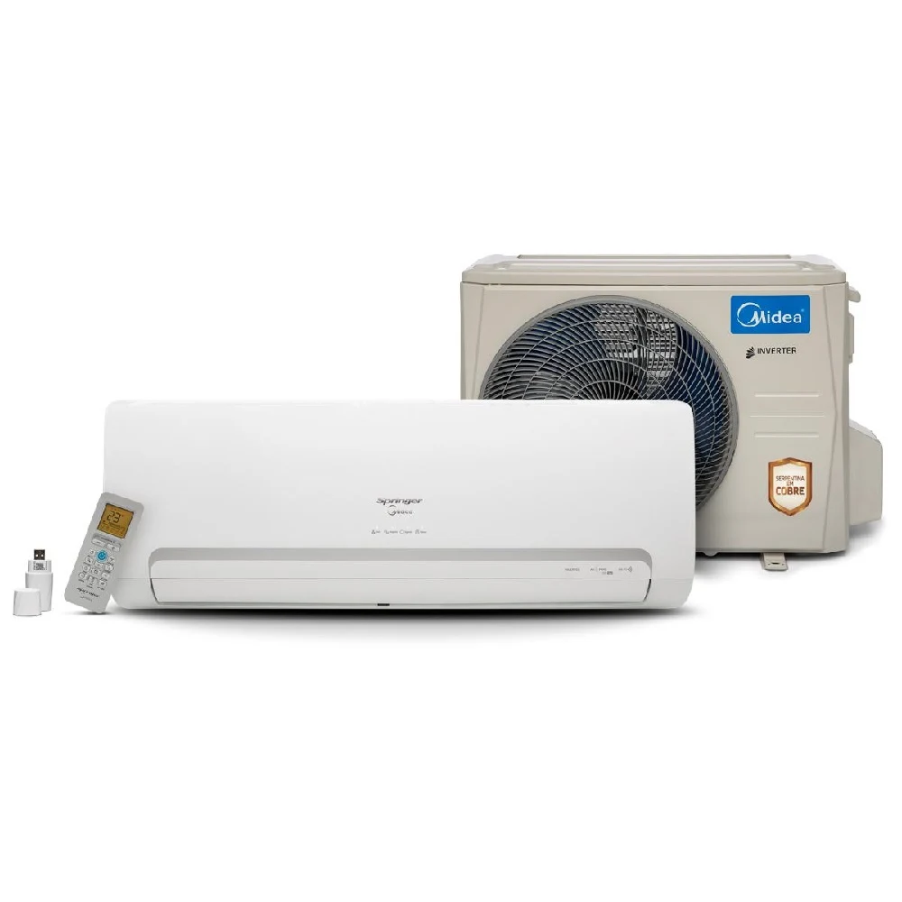 AR CONDICIONADO SPLIT MIDEA HI WALL WI-FI INVERTER 12.000 BTU/H FRIO MONOFÁSICO 42MBCB12M5 - 220V