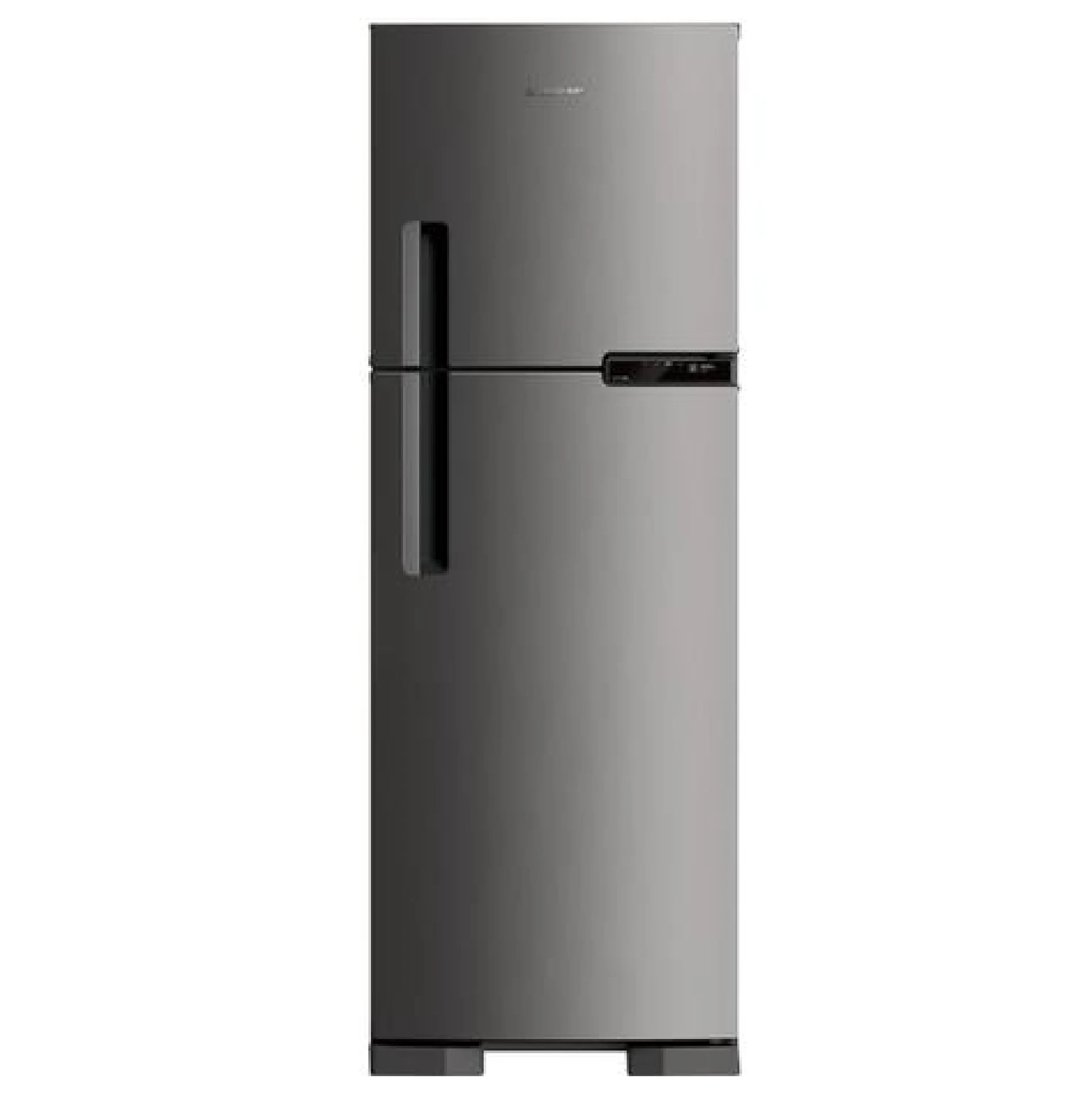 GELADEIRA BRASTEMP 375 LITROS FROST FREE DUPLEX INOX BRM44HK - 220V