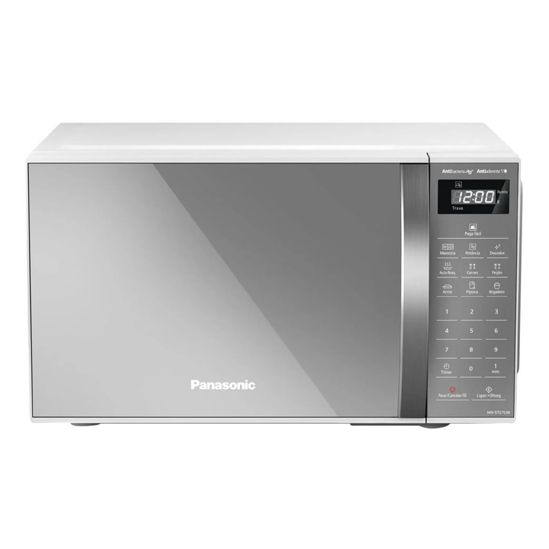 MICRO-ONDAS PANASONIC 21L ESPELHADO BR ST27LW-127V