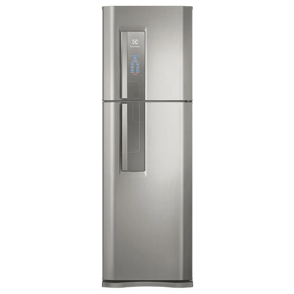 GELADEIRA ELECTROLUX 402 LITROS FROST FREE DUPLEX TOP FREEZER INOX DF44S - 220V