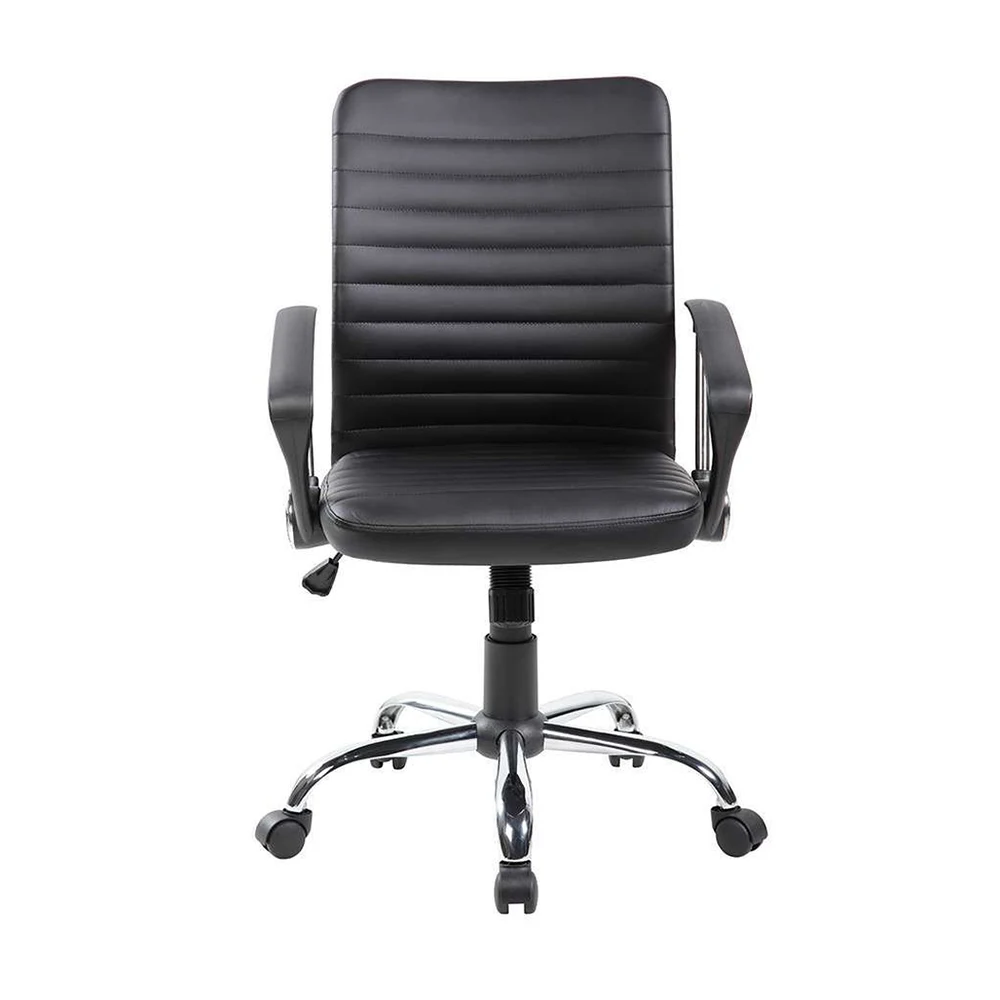CADEIRA PRESIDENTE ESCRITÓRIO GIRATÓRIA FOX OFFICE PRETO - UT-C161W