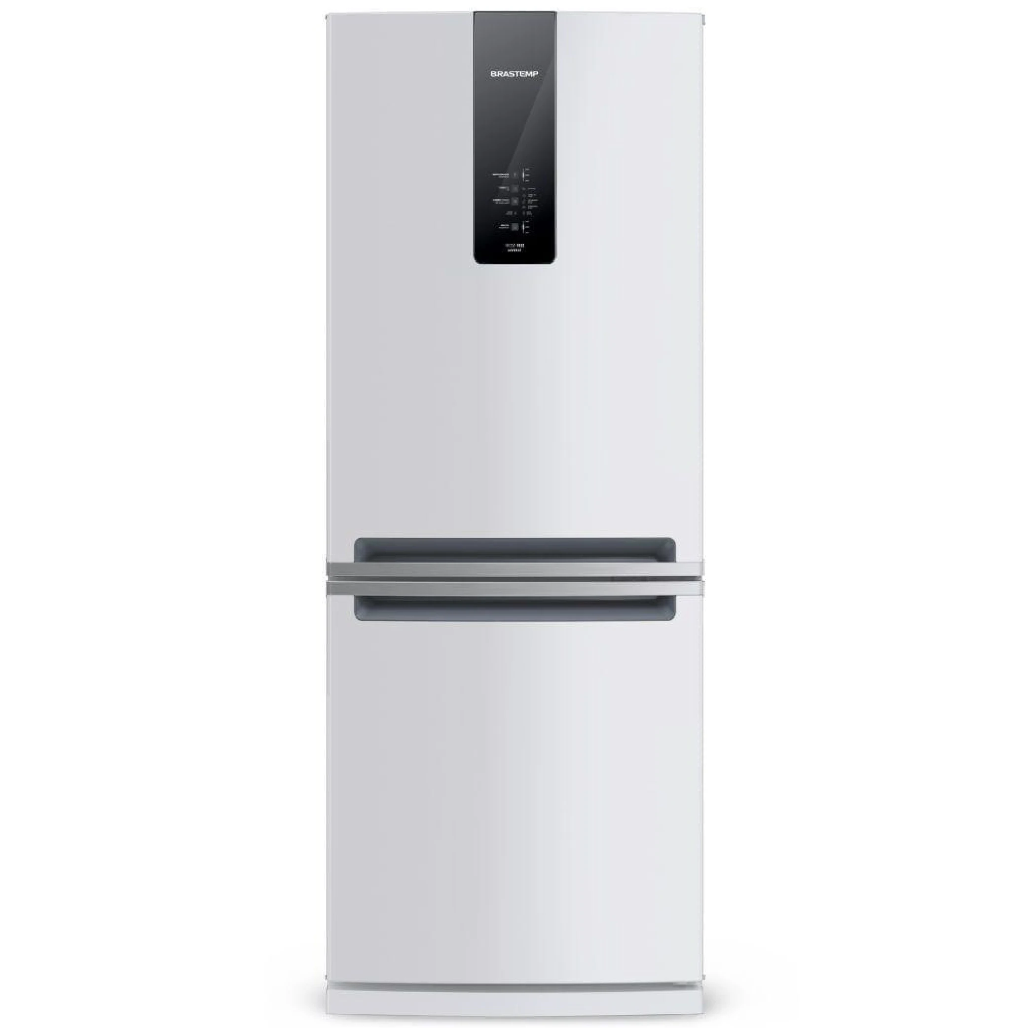 GELADEIRA BRASTEMP 443 LITROS FROST FREE INVERSE COM TURBO ICE BRANCA BRE57AB - 220V