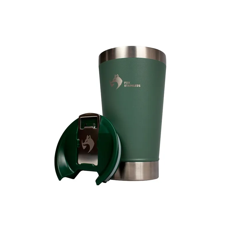 COPO TERMICO Q/F FOX STAINLESS 473ML VD