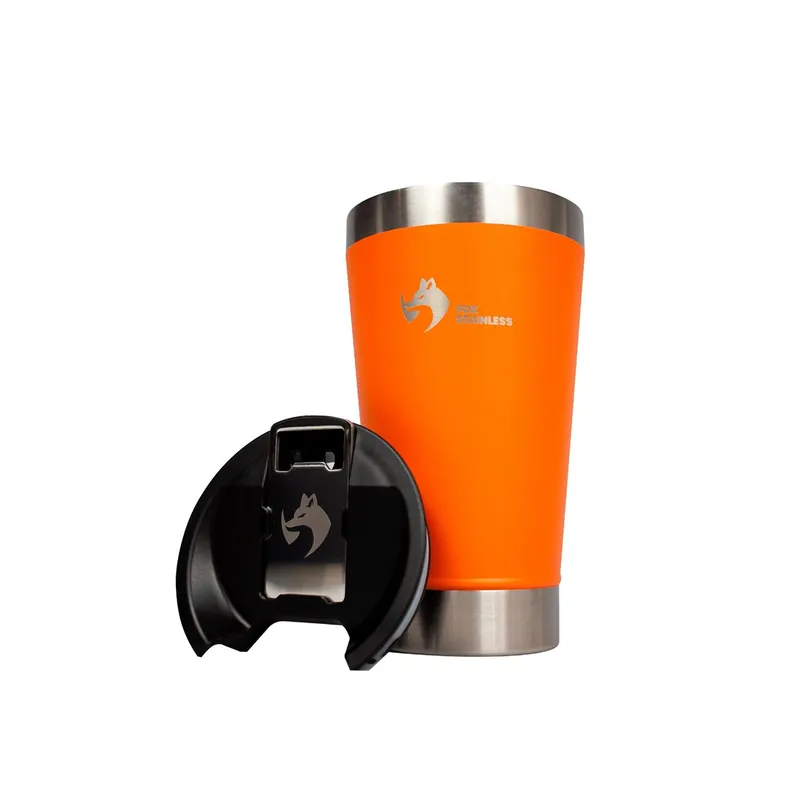 COPO TERMICO Q/F FOX STAINLESS 473ML LJ