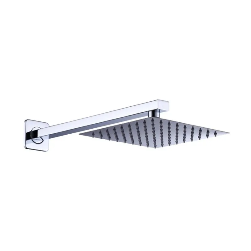 CHUVEIRO FRIO DE PAREDE 20X20 KE-22414201 PAREDE CROMADA