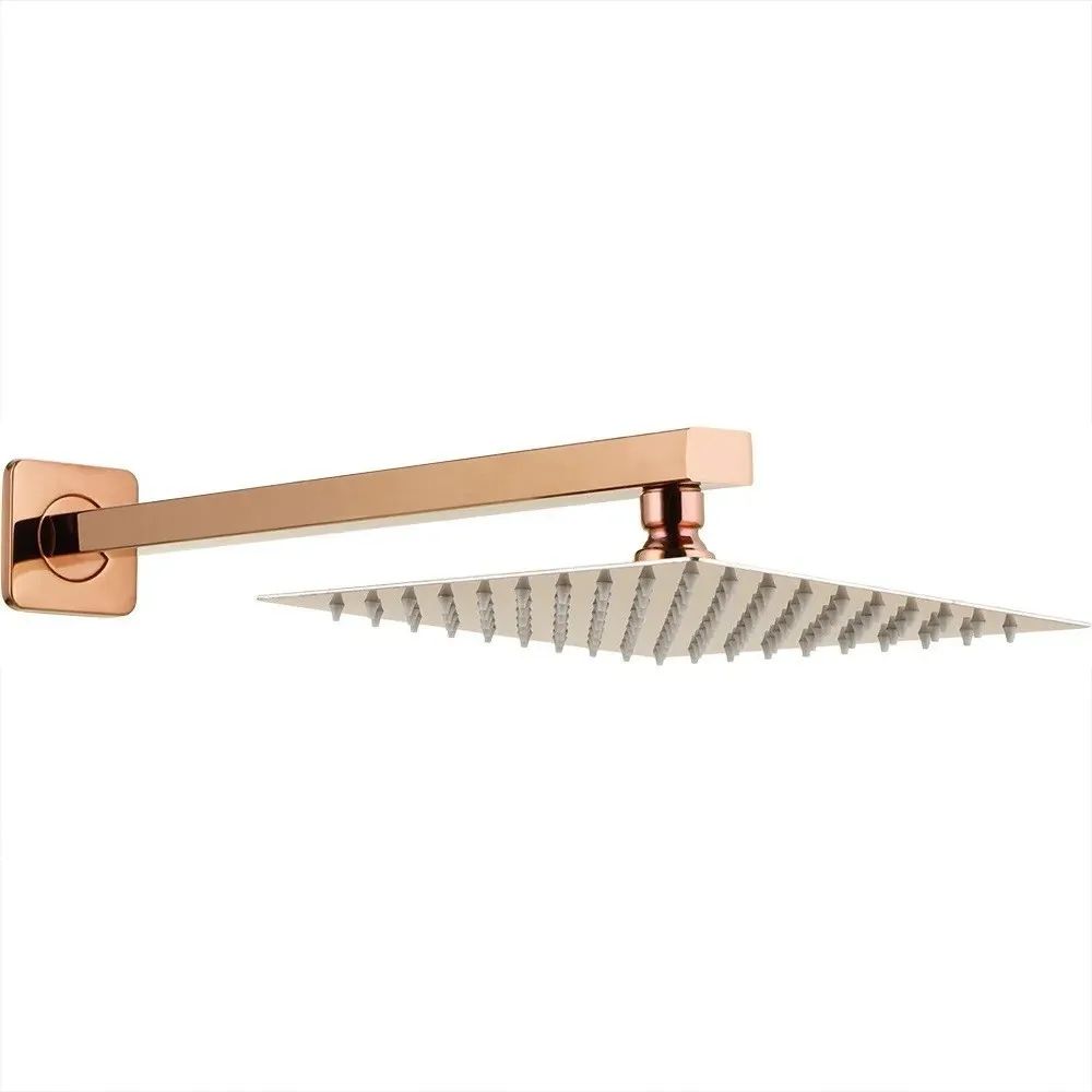 CHUVEIRO FRIO DE PAREDE 20X20 KE-22424201 PAREDE ROSE