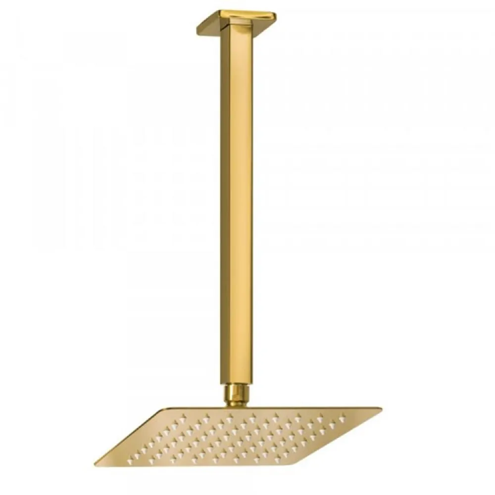 CHUVEIRO FRIO DE TETO 20X20 KE-22435201 TETO DOURADO