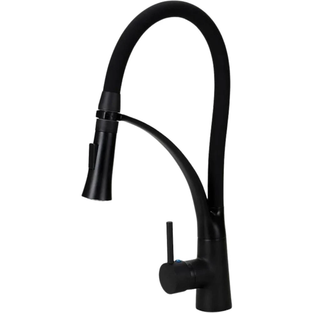 TORNEIRA GOURMET FLEXÍVEL COM MISTURADOR MONOCOMANDO PRETA DE BANCADA BELCCA TGF01P-BL