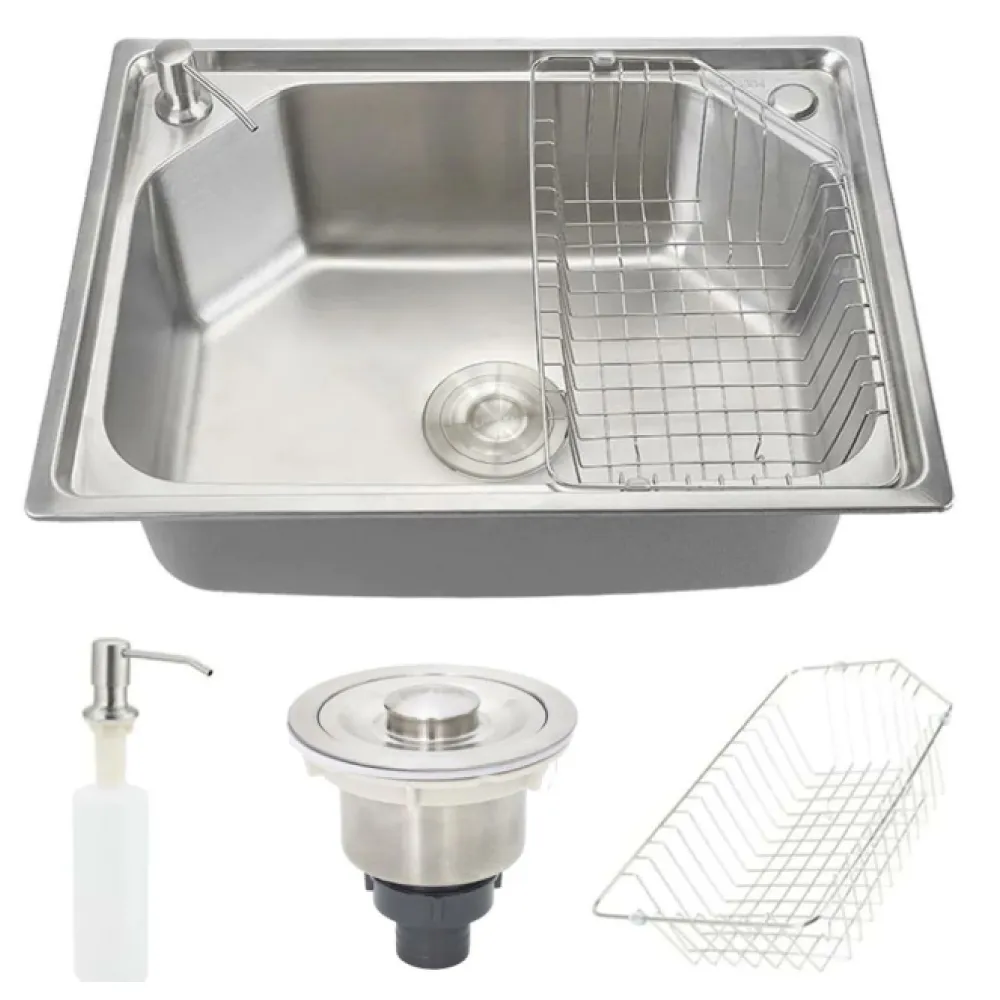 Cuba de aço inox para cozinha Belcca 0.7mm SS201 