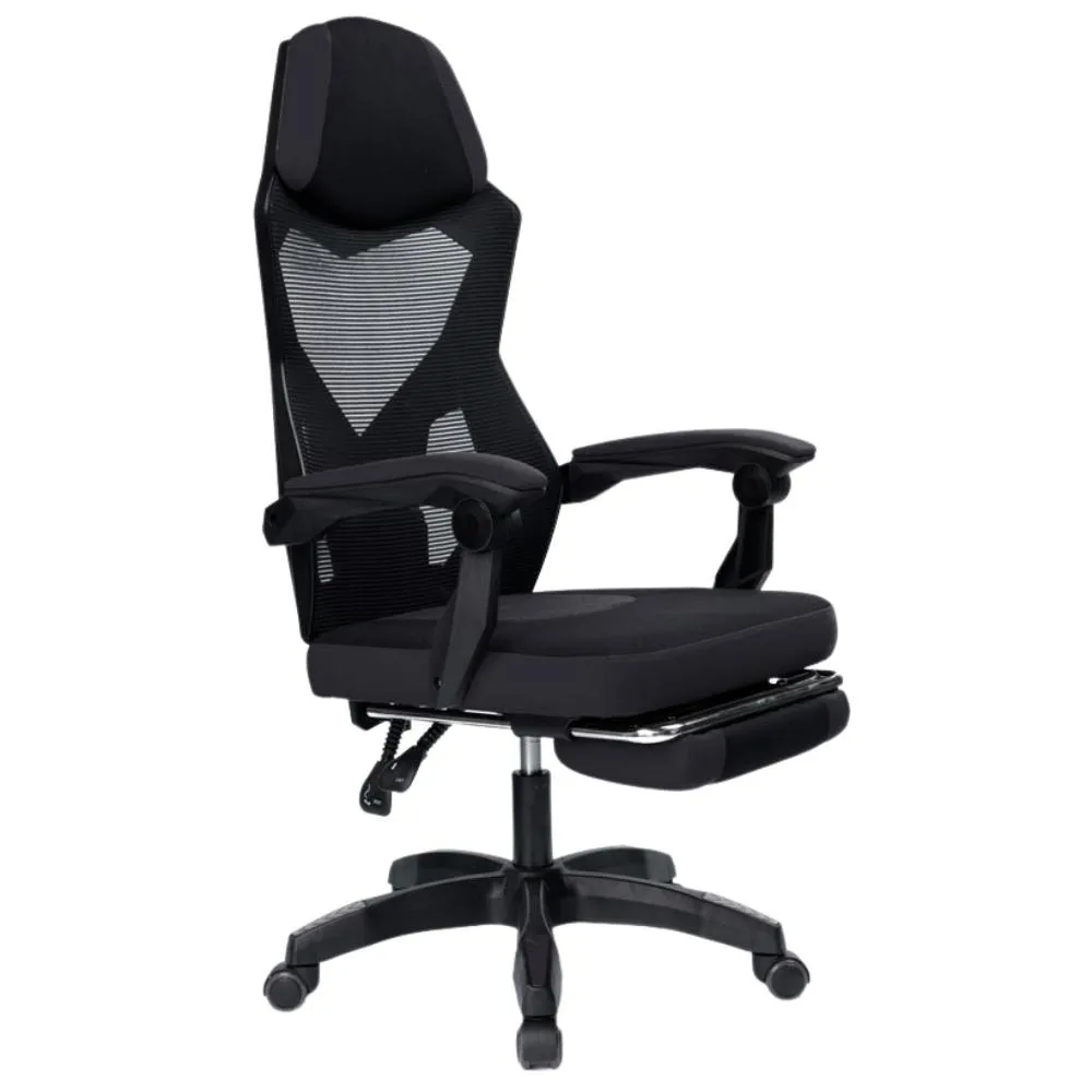 CADEIRA DE ESCRITÓRIO COR PRETA FORTT W1017B 