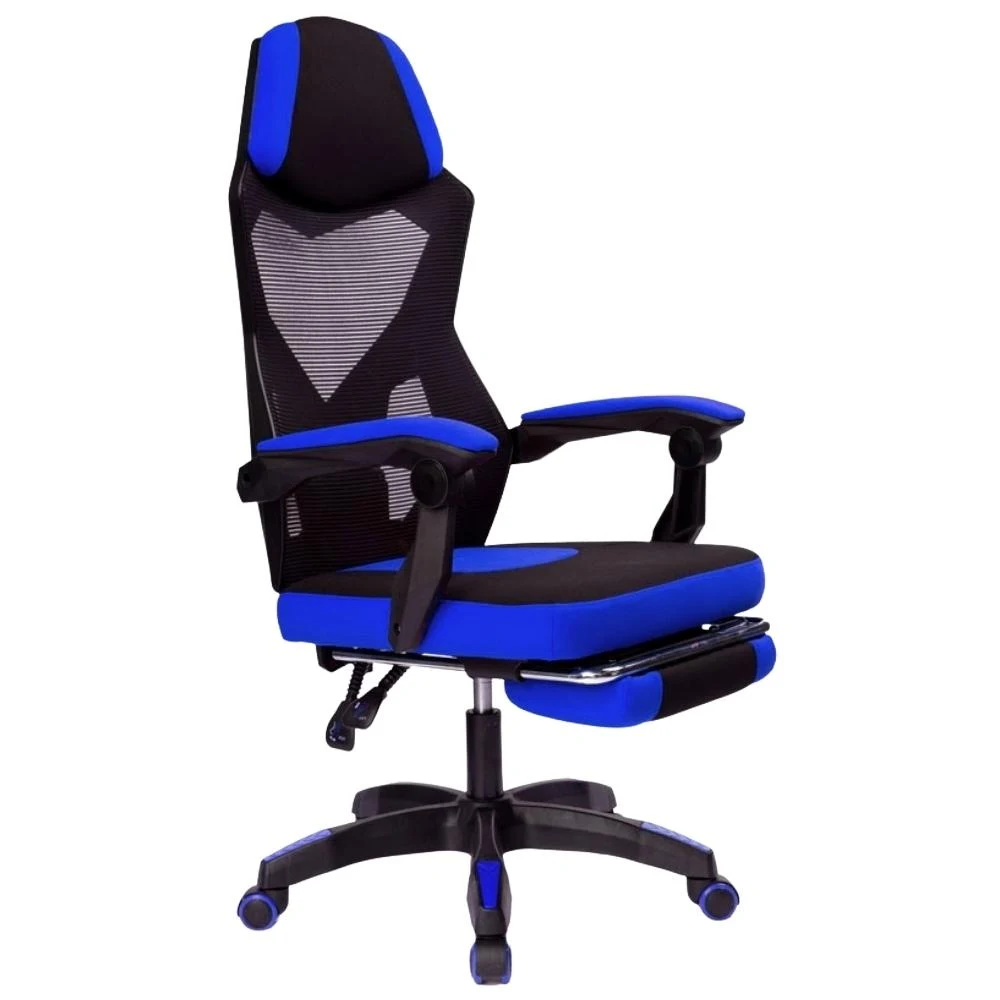 CADEIRA DE ESCRITÓRIO COM RODINHA FORTT VERONA AZUL - CEGF01-A
