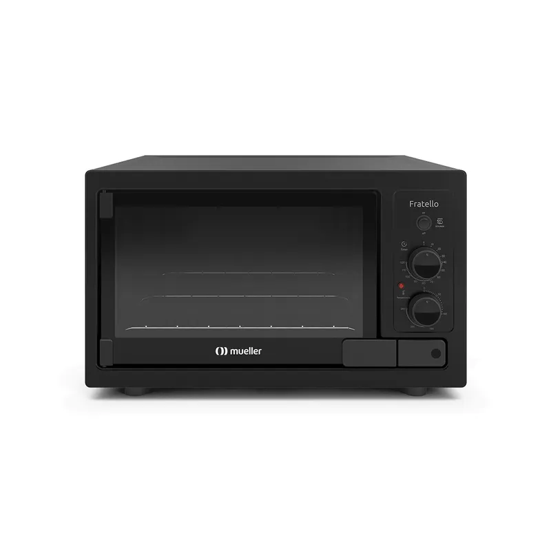 FORNO ELÉTRICO BANCADA MUELLER 44L PT/FC FRATELLO 127V