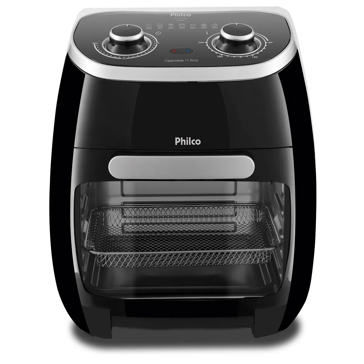 FRITADEIRA AIR FRYER PHILCO 11L PT PFR2000P 220V