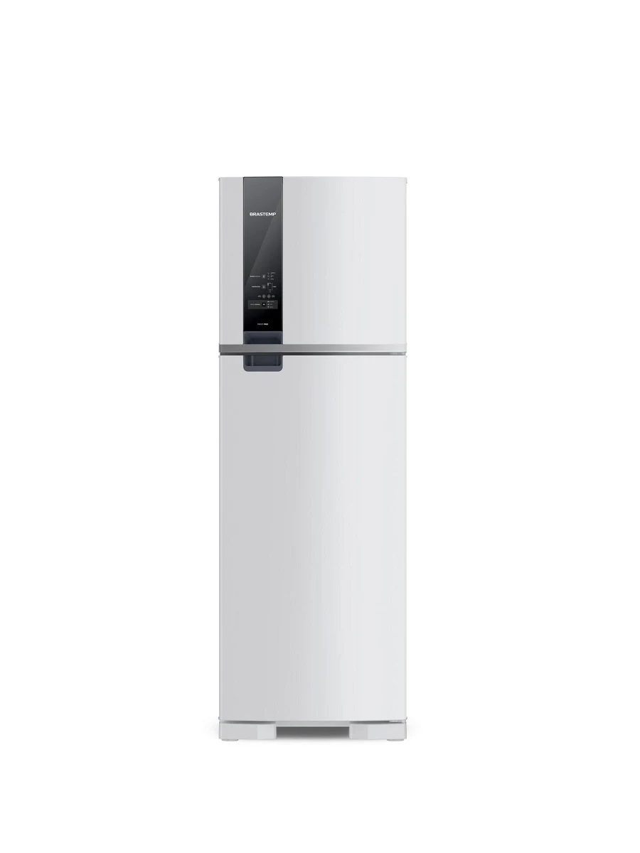 GELADEIRA BRASTEMP 400 LITROS FROST FREE DUPLEX BRANCA COM FREEZER CONTROL BRM54JBANA - 127V