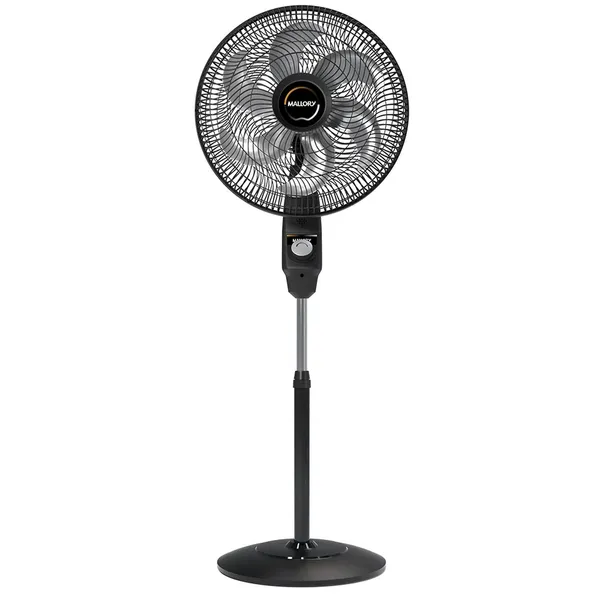 Ventilador De Coluna Mallory Éolo 40Cm Preto e Grafite - 127V