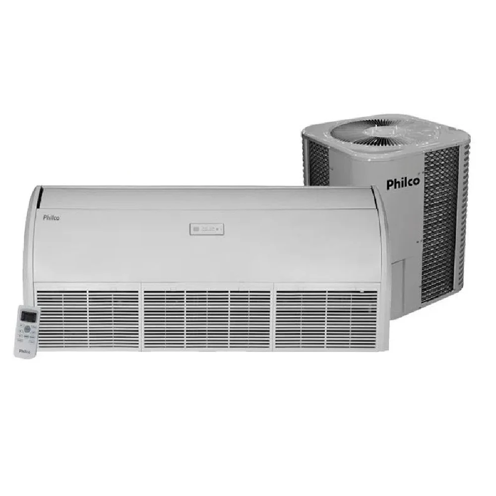 AR CONDICIONADO SPLIT PHILCO PISO TETO INVERTER 36.000 BTU/H FRIO MONOFÁSICO BRANCO PAC36000IPFM5 - 220V