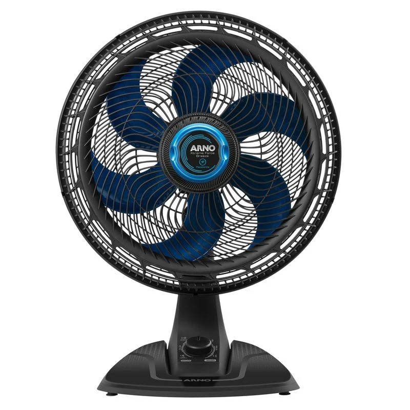VENTILADOR DE MESA ARNO REPELENTE XTREME FORCE BREEZE 40CM PRETO VB55 - 220V