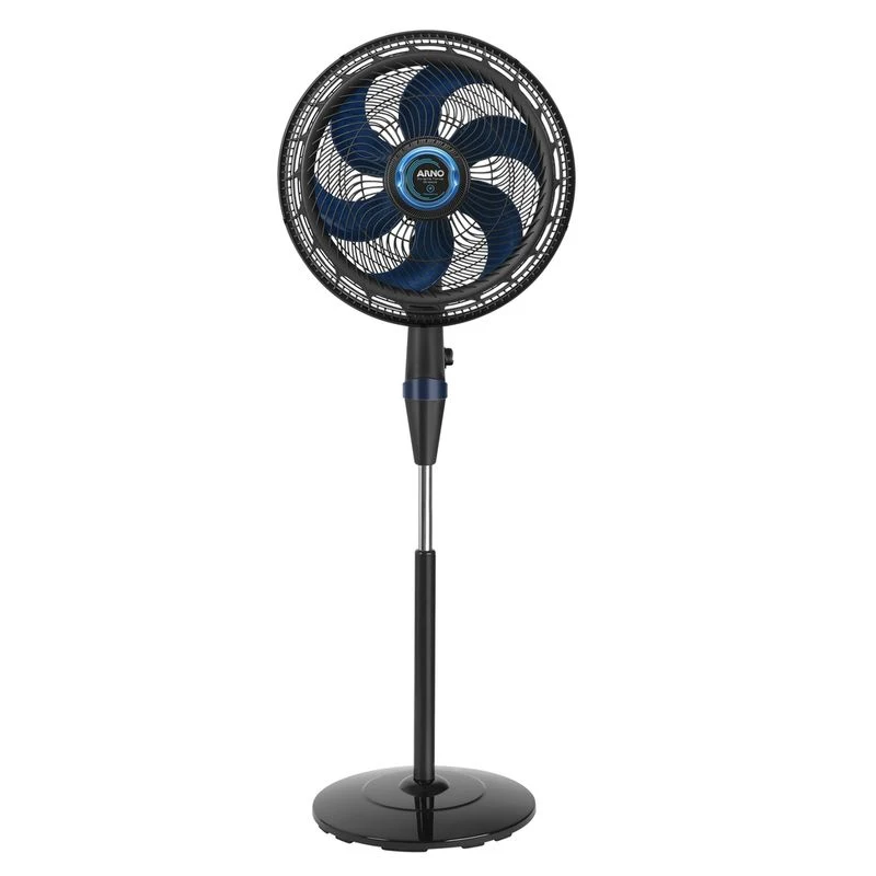VENTILADOR DE COLUNA ARNO REPELENTE XTREME FORCE BREEZE 40CM PRETO VB5C - 127V