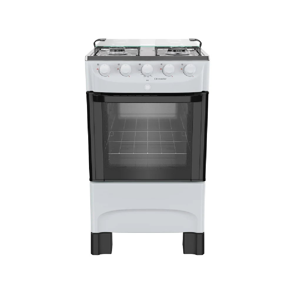FOGÃO MUELLER 4 BOCAS BRANCO MFI4BB - BIVOLT