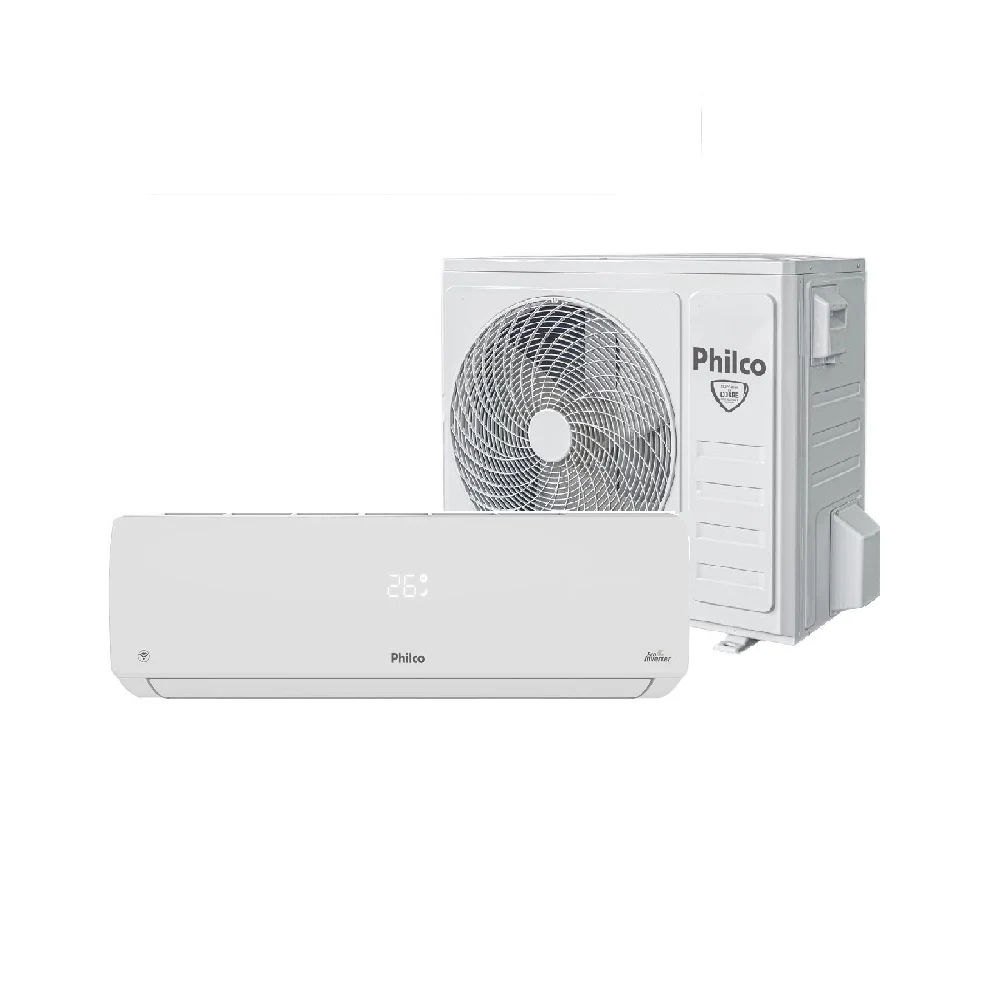 AR CONDICIONADO SPLIT PHILCO HI WALL ECO INVERTER 30.000 BTU/H QUENTE E FRIO MONOFÁSICO BRANCO PAC30000IQFM15 - 220V