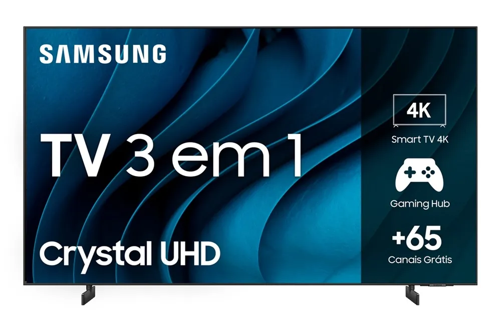SMART TV SAMSUNG 50" CRYSTAL UHD 4K UN50CU8000GXZD