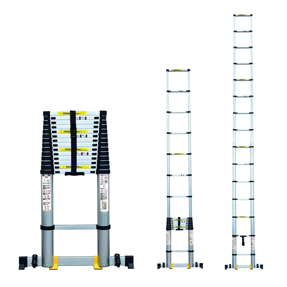 ESCADA TELESCÓPICA ALUMINIO FORTT 5.8M 15 DEGRAUS - ETA01-5.8M