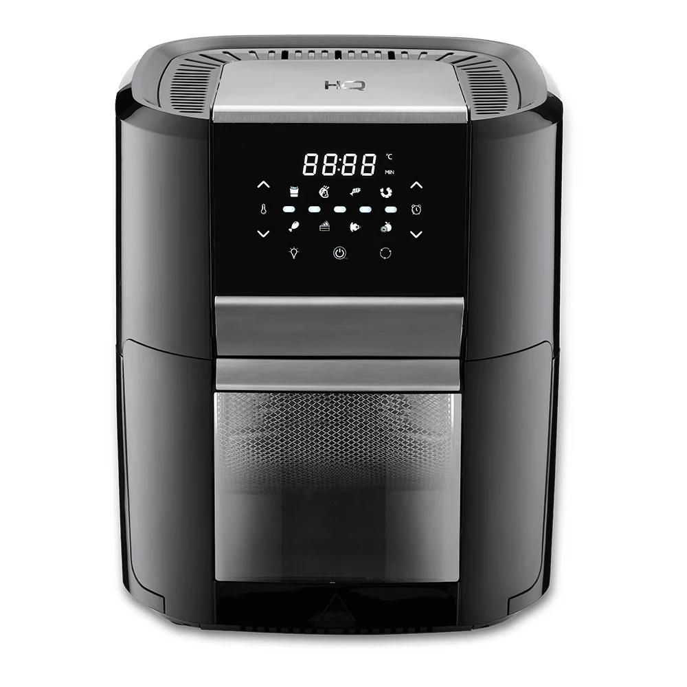 FRITADEIRA ELÉTRICA SEM ÓLEO AIR FRYER OVEN HQ 12 LITROS 1700W PRETO RA 015 - 220V