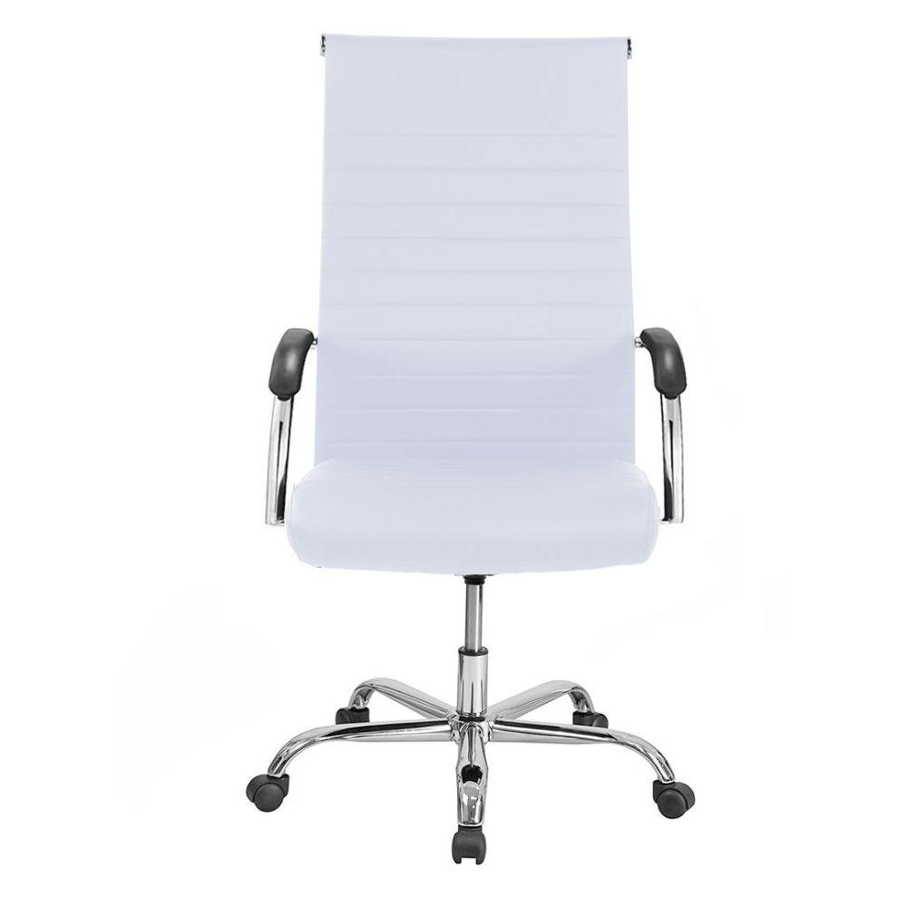 CADEIRA DE ESCRITÓRIO ESTEIRINHA BRANCA FORTT UT-C039D