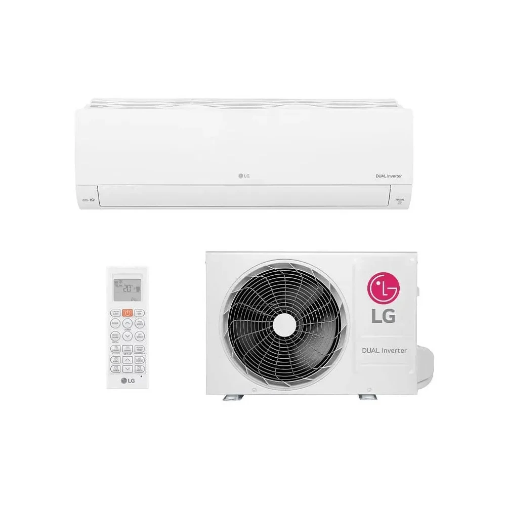 AR CONDICIONADO SPLIT LG HI WALL INVERTER VOICE +AI 18.000 BTU/H FRIO MONOFÁSICO BRANCO S3-Q18KL31B - 220V
