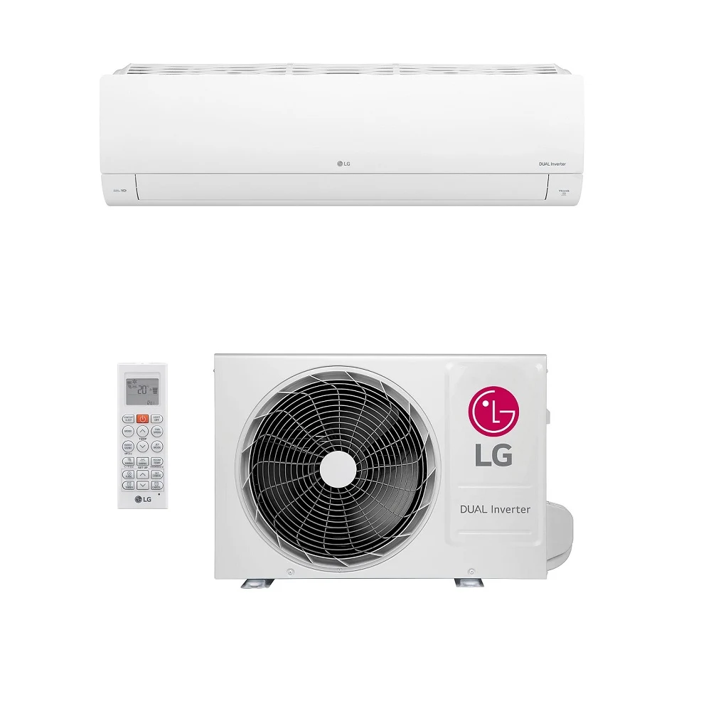 AR CONDICIONADO SPLIT LG HI WALL DUAL INVERTER VOICE +AI 12.000 BTU/H FRIO MONOFÁSICO BRANCO S3-Q12JA31B - 127V