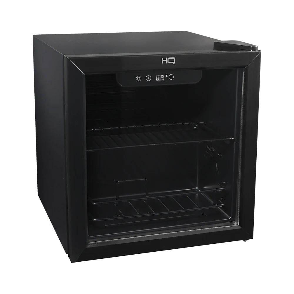 ADEGA DE VINHOS COMPRESSOR HQ 36 LITROS 12 GARRAFAS PRETO HQ-AV12H2 220V
