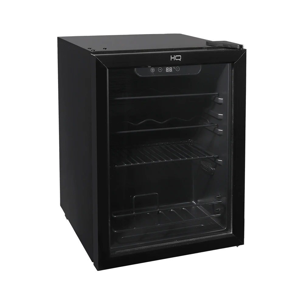 ADEGA DE VINHOS COMPRESSOR HQ 48 LITROS 16 GARRAFAS PRETO HQ-AV16H2 220V