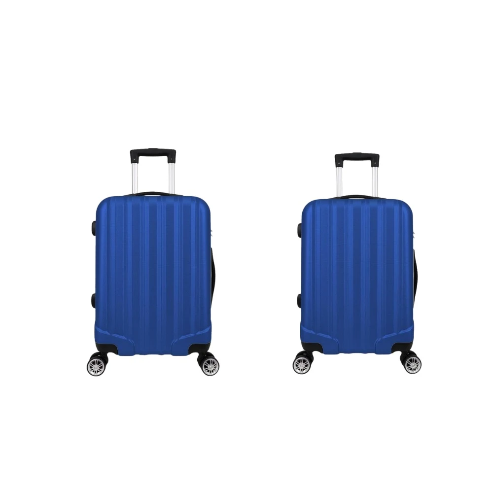 KIT MALA DE VIAGEM ABS 2 PEÇAS ADVENTURE E ACTION FORTT AZUL - MAB01-AZ