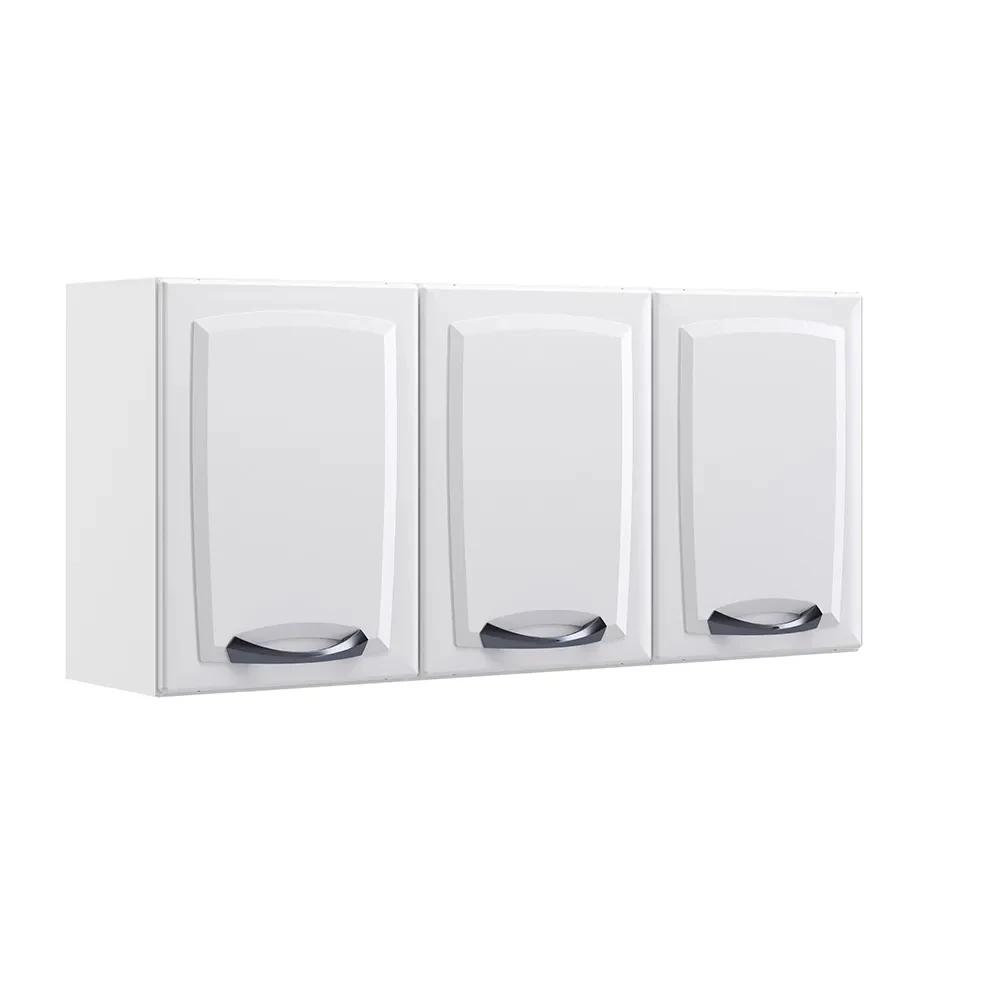 ARMÁRIO AÉREO DE COZINHA ITATIAIA NEW PREMIUM 3 PORTAS BRANCO