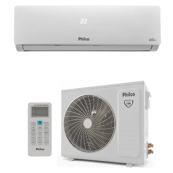 Ar Condicionado Split Philco Hi Wall Inverter 24.000 BTU/h Frio Monofásico Branco PAC24FB 220V
