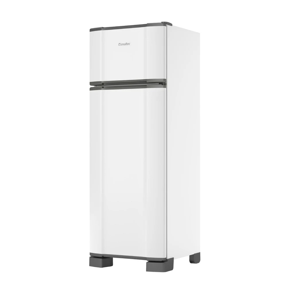 GELADEIRA ESMALTEC INVERTER A+ 306 LITROS DUPLEX BRANCO RCD38 PRO - 127V