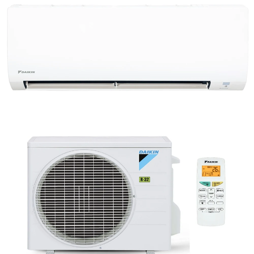 AR CONDICIONADO SPLIT DAIKIN HI WALL FULL INVERTER 12.000 BTU/H FRIO MONOFÁSICO BRANCO FTKC12T5VL/RKC12T5VL - 220V
